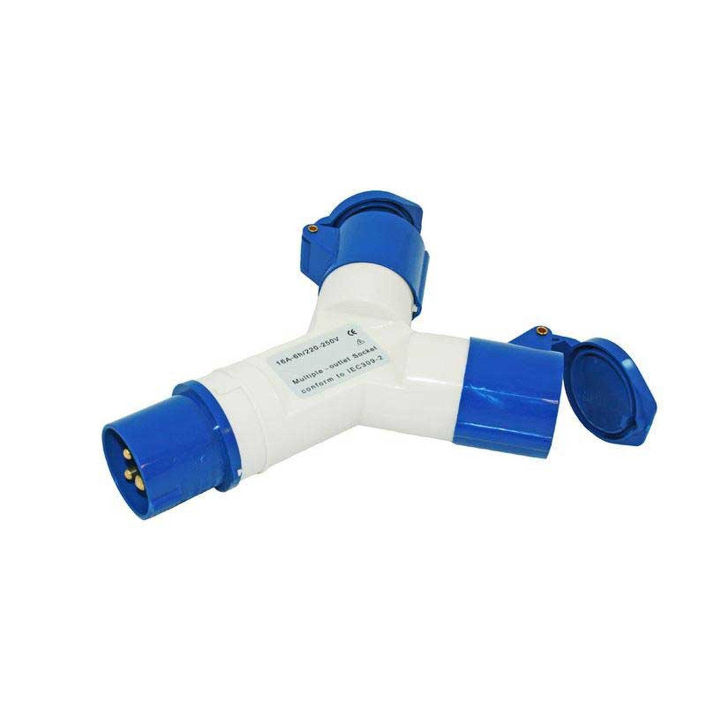 CEE 2-weg splitter 16A