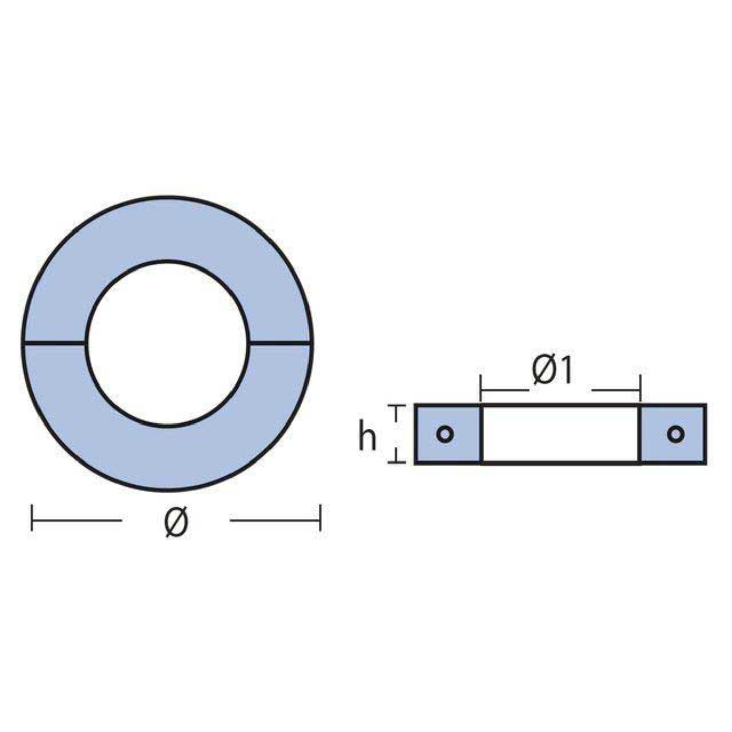 Ring anode