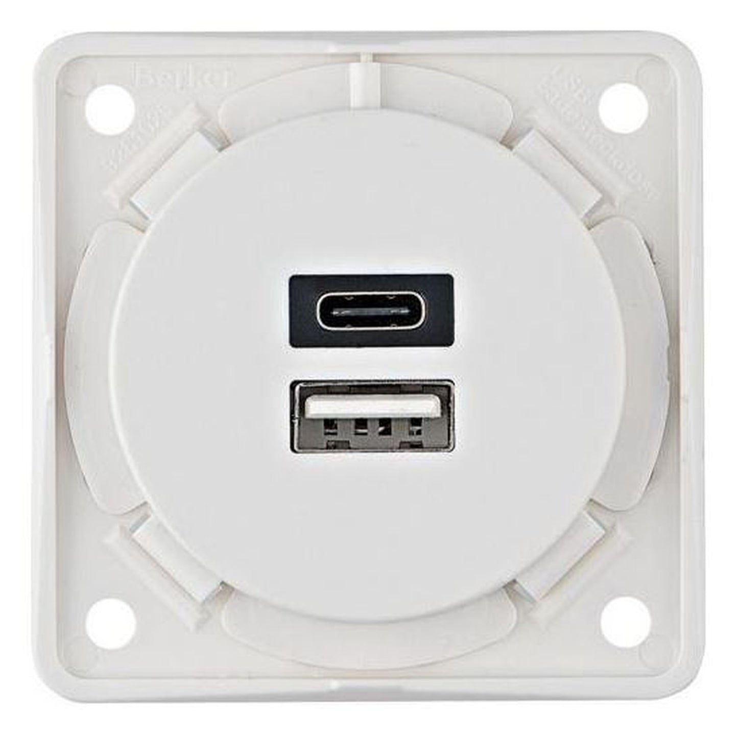 USB-oplaadcontactdoos A+C 230V