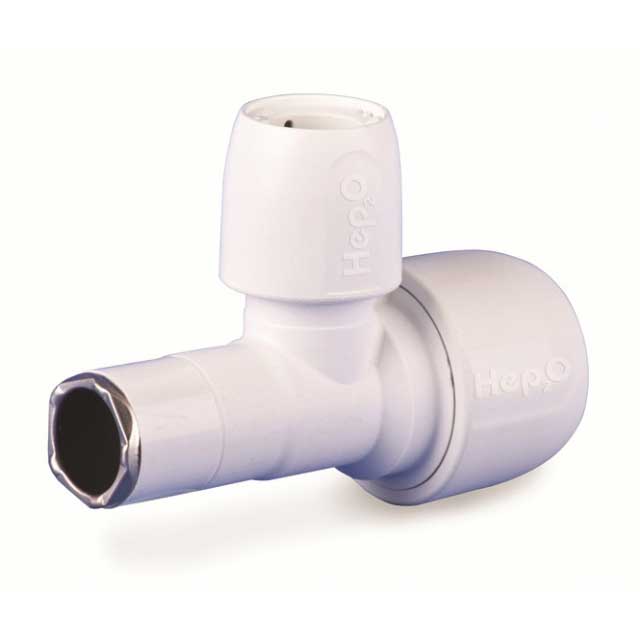 Verloop T-stuk + spie