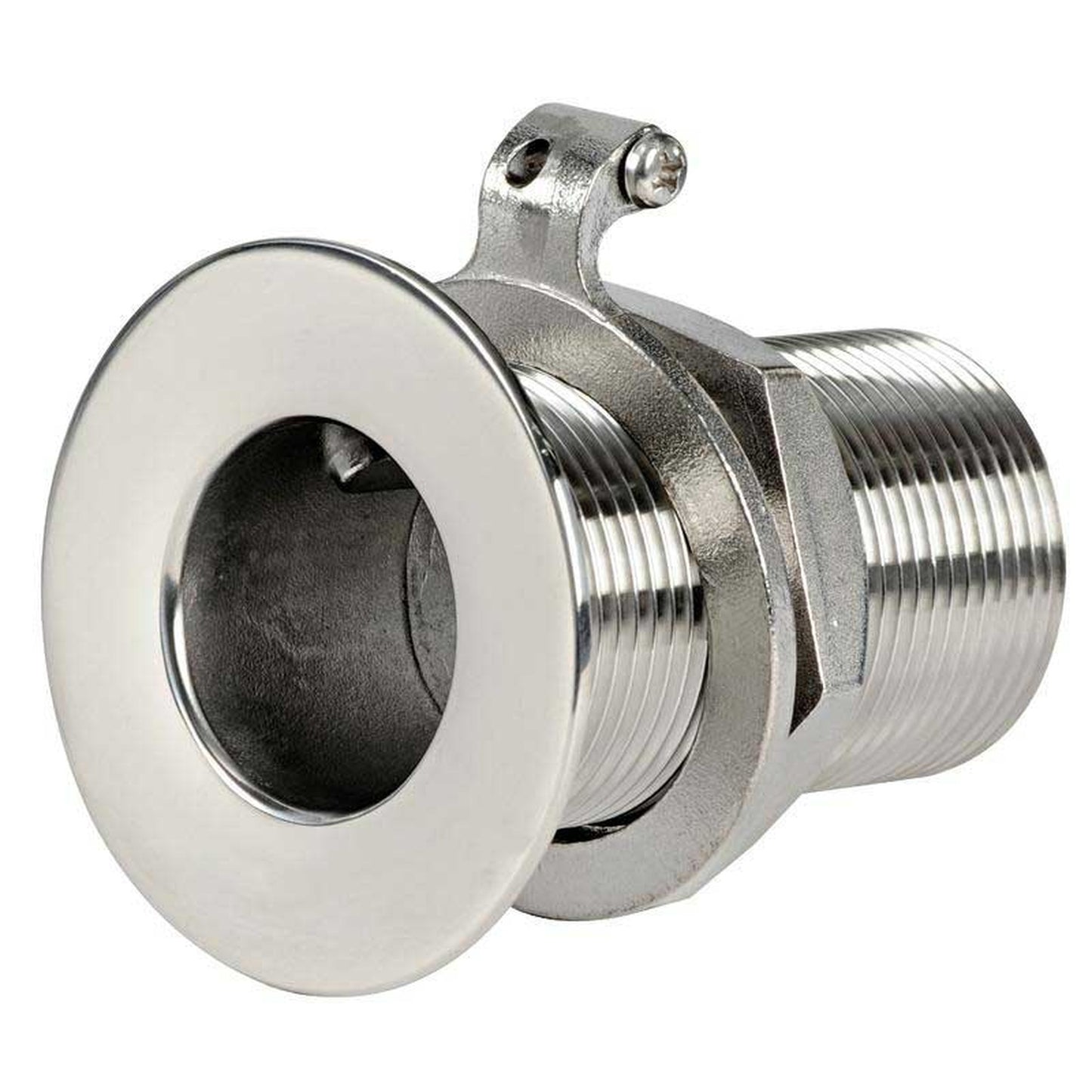 Huiddoorvoer RVS flush