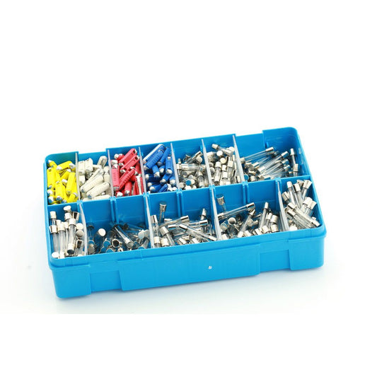 Assortiment Torpedo(porselein) en glaszekeringen