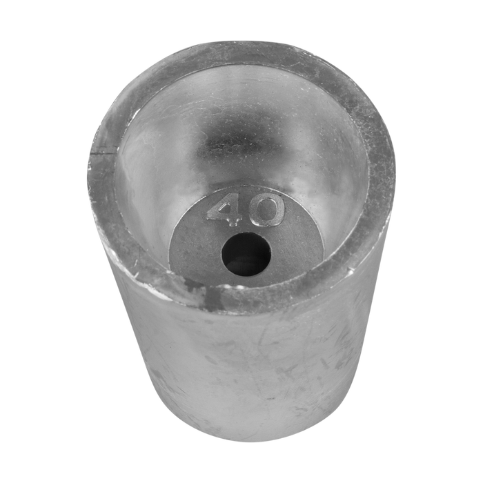 Radice conische aluminium anode (los)