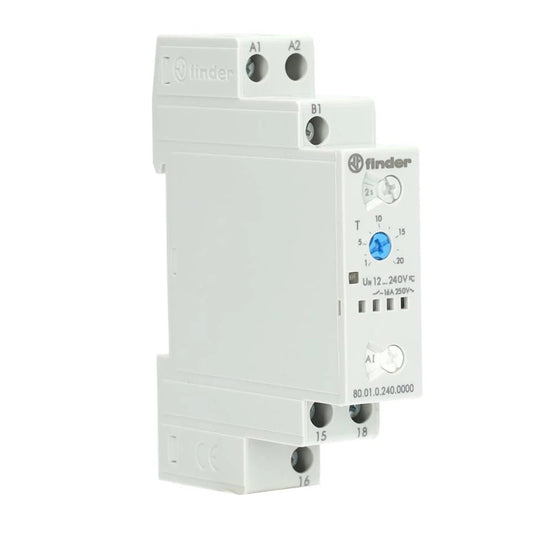 Finder tijdrelais 16A (80.01.0.240.0000)