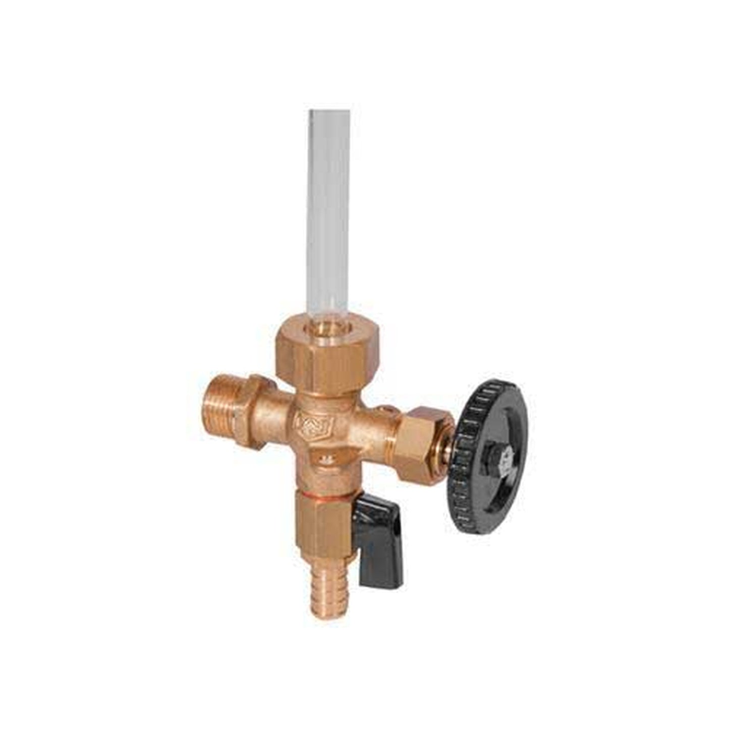 Peilglaskraan met aftap 1/2"
