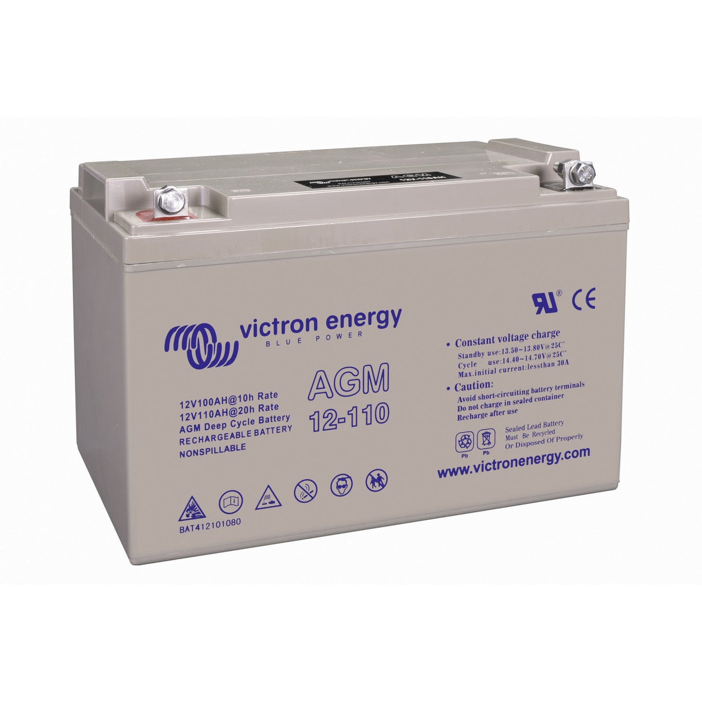 GEL Deep Cycle accu 12V/110Ah