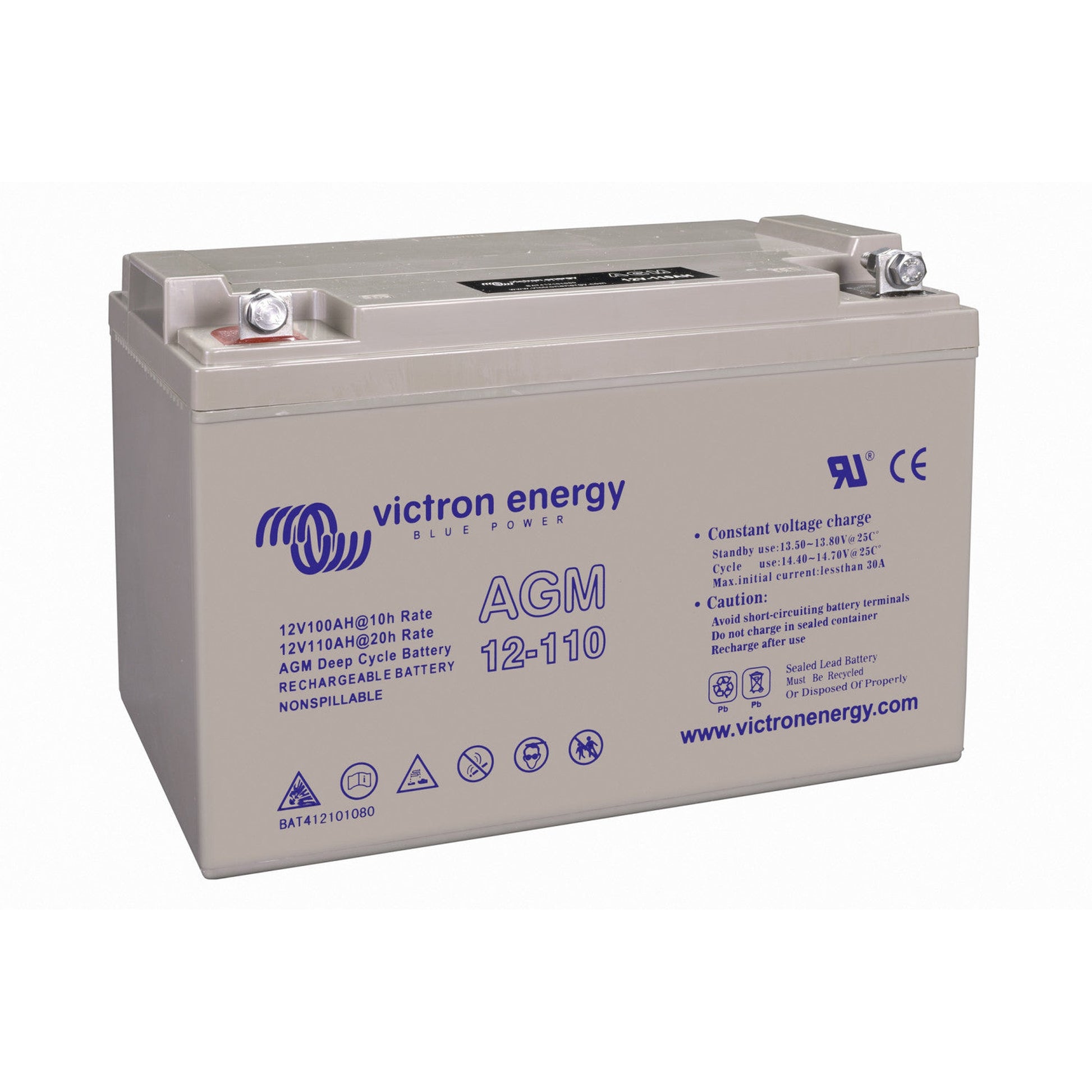 GEL Deep Cycle accu 12V/110Ah