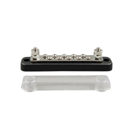 Busbar 150A 2P with 10 screws + cover