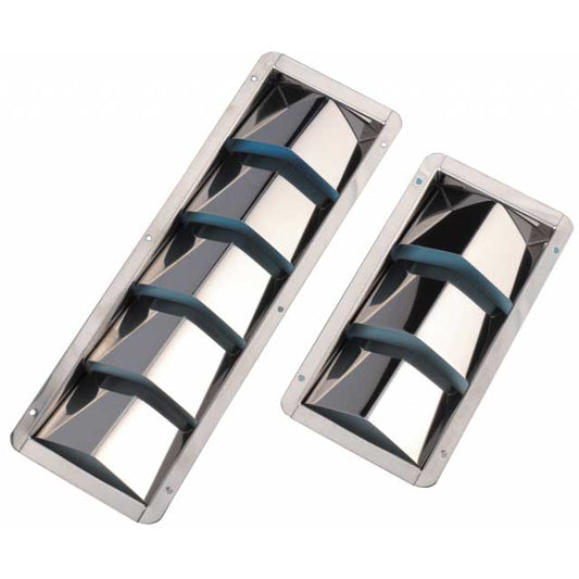 Ventilatierooster 5-weg RVS