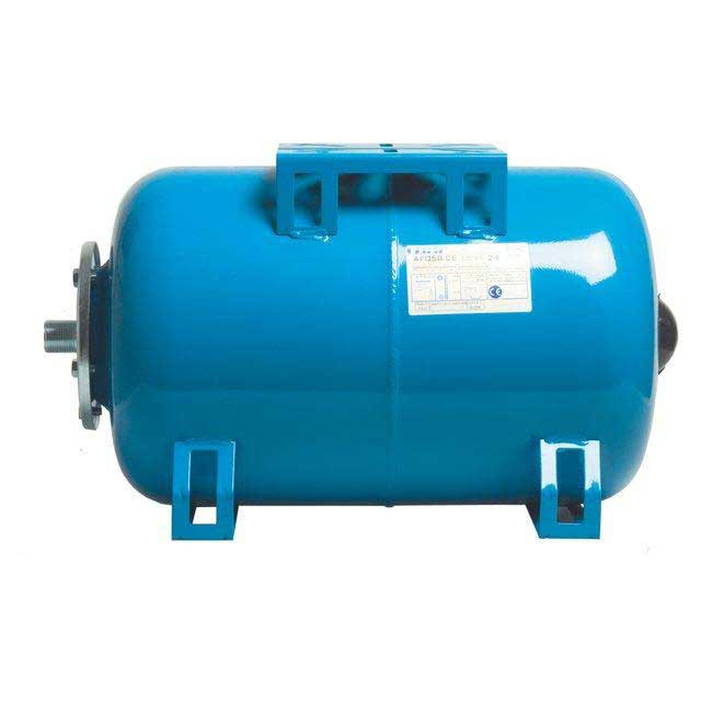 Hydrofoorketel met voet- en montageplaat