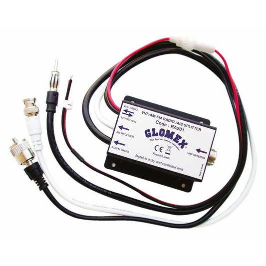 Glomex splitter RA201 marifoon - radio - AIS
