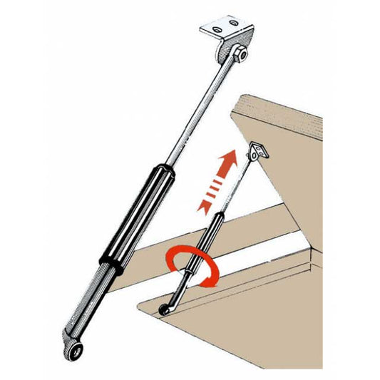 Telescopische luikvastzetters 220 - 480 mm