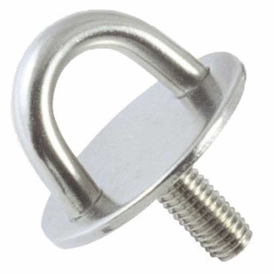 U-Bout op plaat met schroefdraad