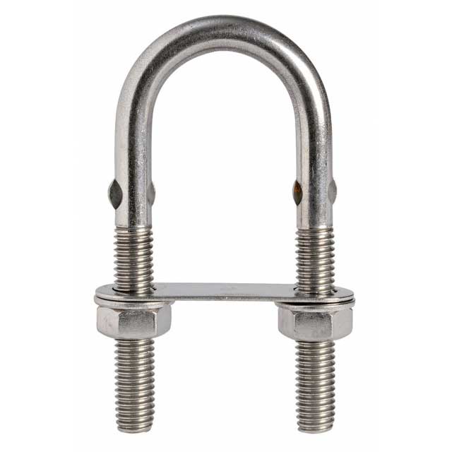 U-Bout RVS met één verbinding