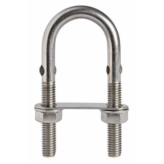 U-Bout RVS met één verbinding