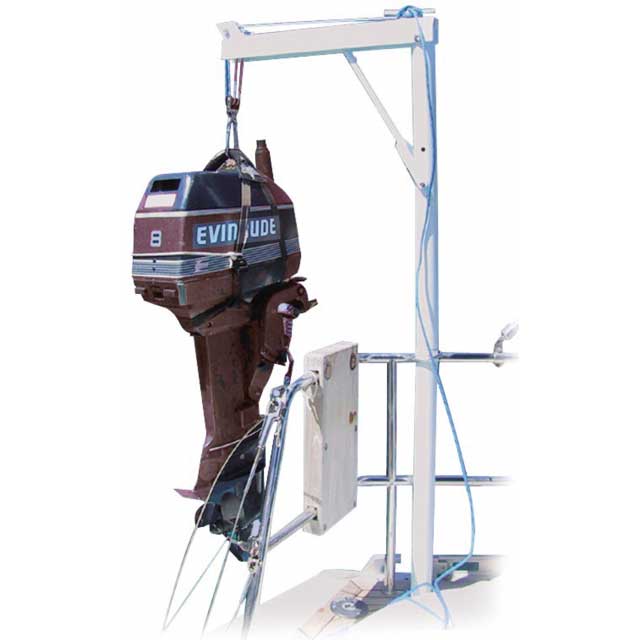 Hijsstrop voor buitenboordmotor max 25pk/50kg