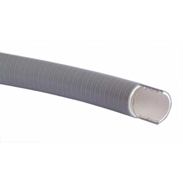 Sanitairslang PVC grijs