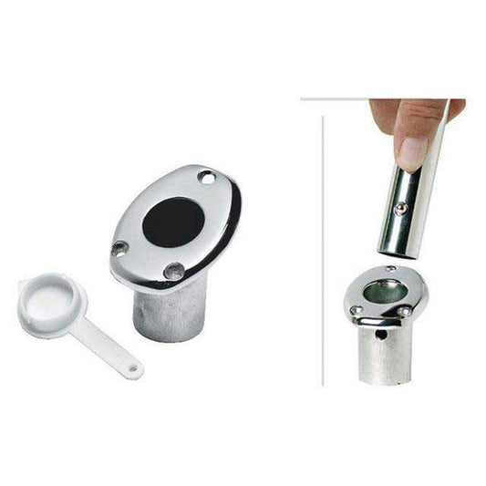 Vlaggenstokhouder inbouw RVS316