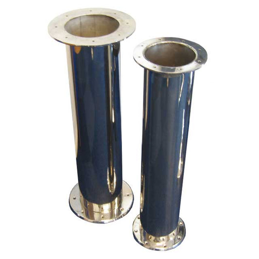 Tafelpoot RVS gepolijst