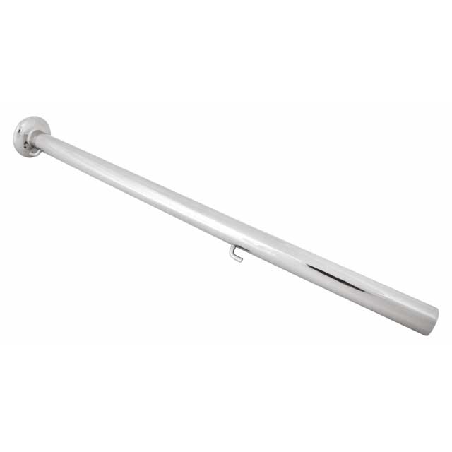 Vlaggenstok RVS304 recht