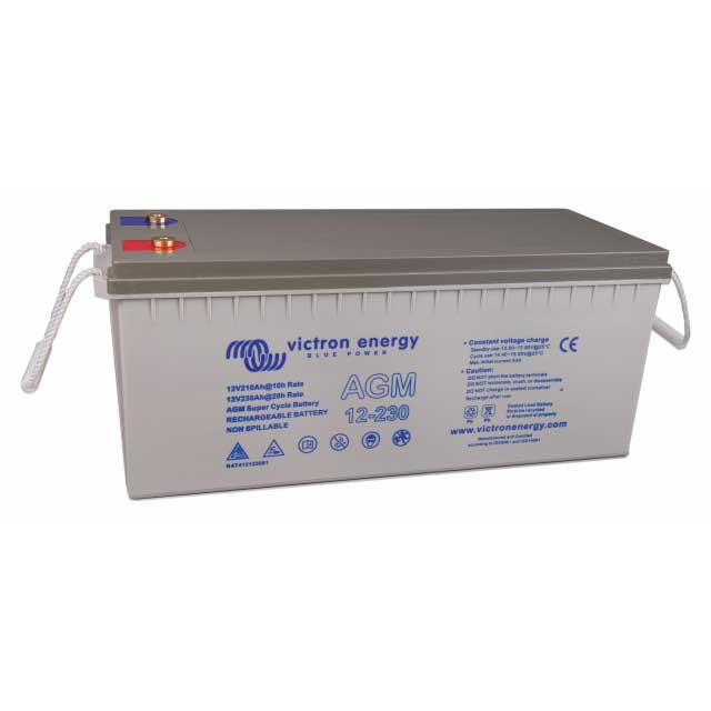 AGM Super Cycle accu met schroefdraad 12V/60Ah (M6)