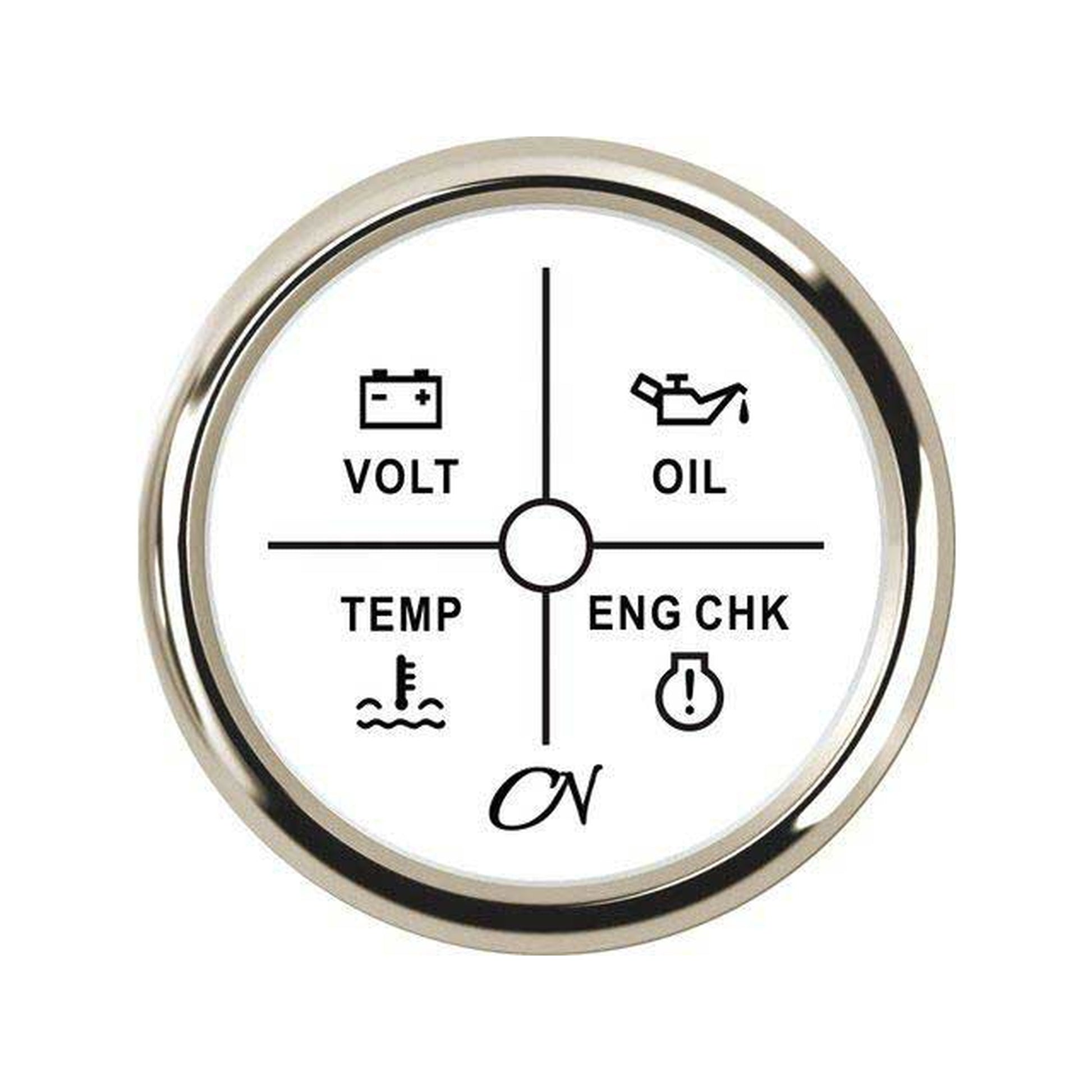 4-LED alarminstrument