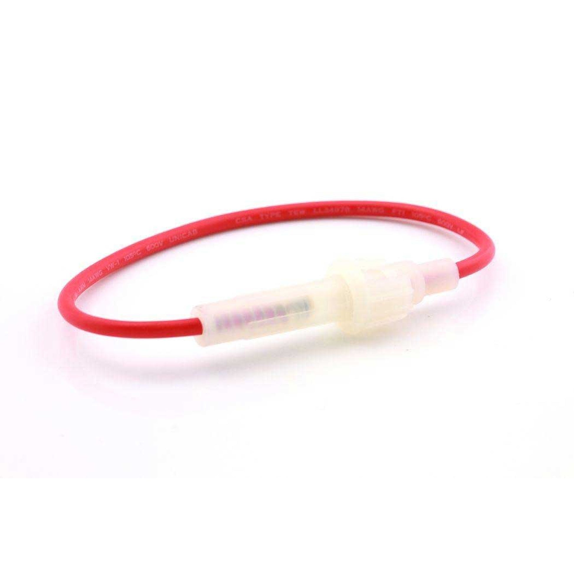 Draadzekeringhouder met kabel 2.0 mm²