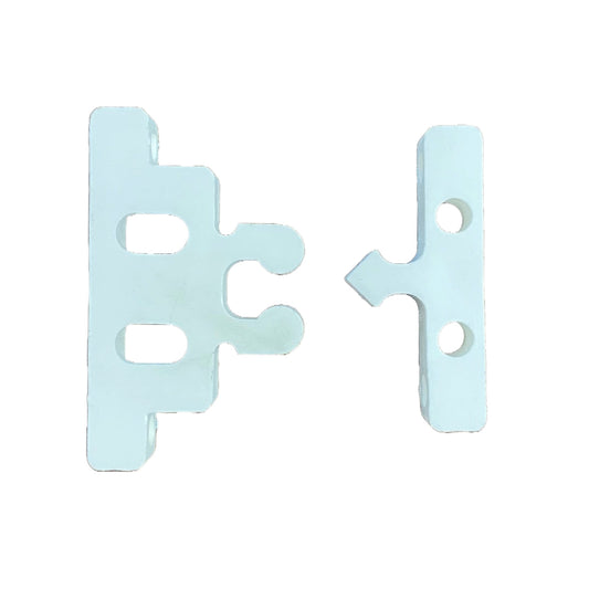 Nylon snap-in vergrendeling voor kastdeuren etc.