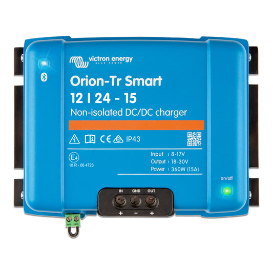 Orion-Tr Smart 12/24-15A Non-isolated DC-DC charger