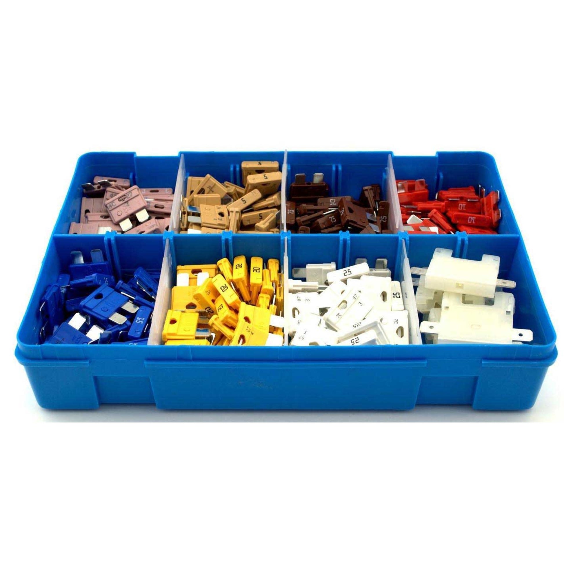 Assortiment standaard vlaksteekzekeringen