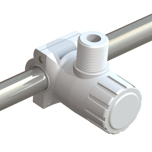 Antennevoet railmontage