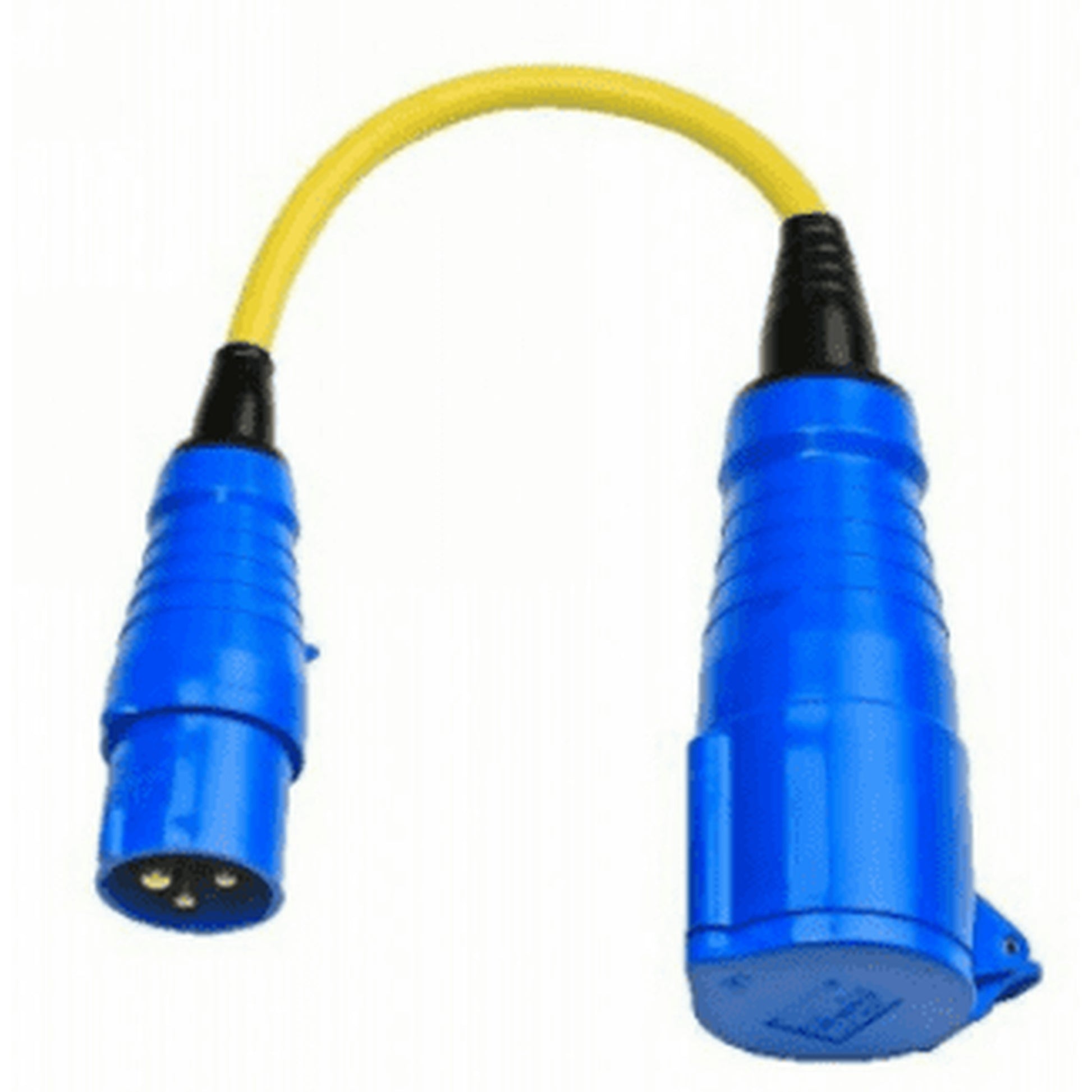 Adapterkabel 16A naar 32A/250V-CEE-stekker 16A/CEE-koppeling 32A