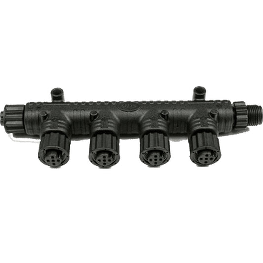 NMEA 2000 Micro-C 4-weg verbinding met laag verlies