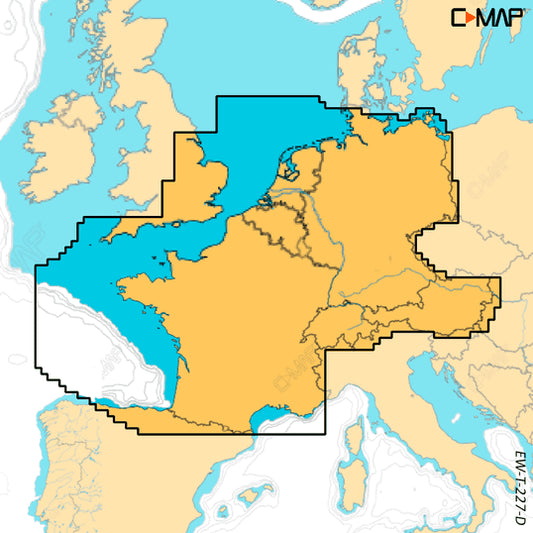 C-MAP DISCOVER X - North-West Europe