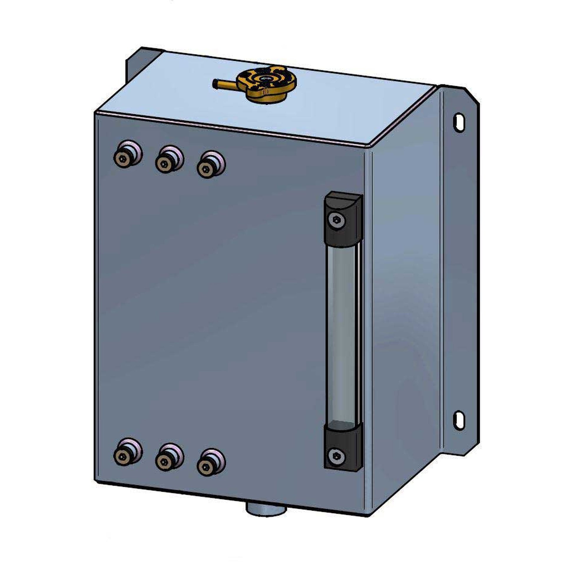 Expansietank + niveaumeter