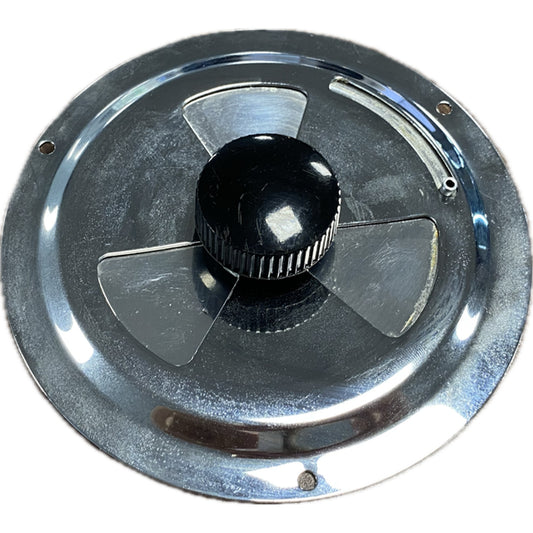 Regelrozet messing verchr. 130