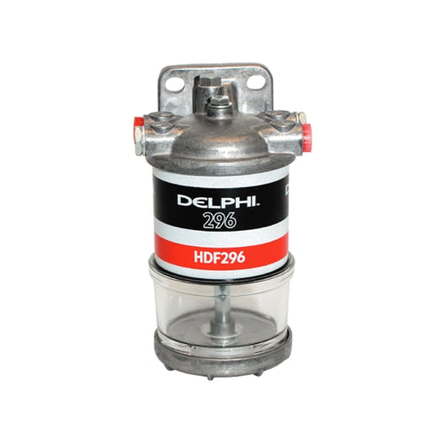 Delphi HDF296 brandstoffilter met glazen kom