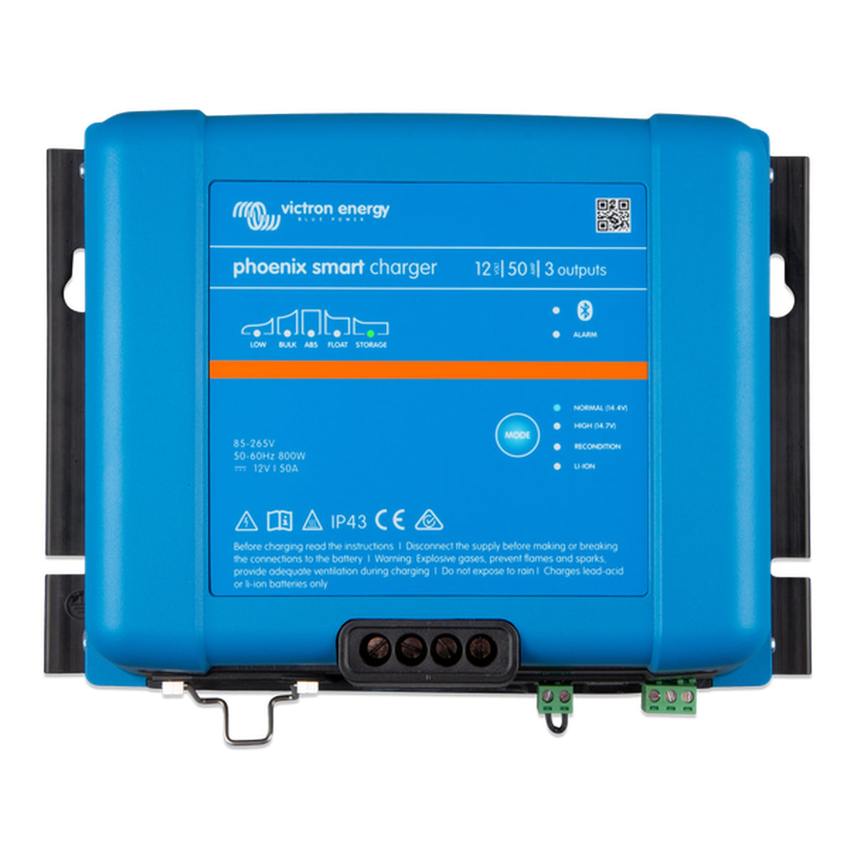 Phoenix Smart IP43 Charger 24/16 (1+1) 120-240V