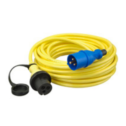 Walstroom aansluitkabel 32A/25m